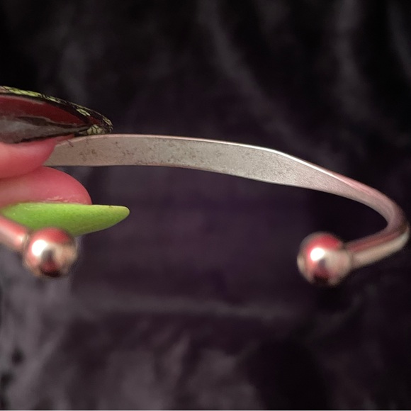 Vintage 70’s Silver Tone Men’s Cuff Bracelet - Picture 7 of 7